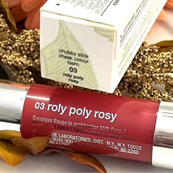 CLINIQUE Chubby Stick Cheek Colour Balm ROLY POLY ROSY 03 - Picture 12 of 13